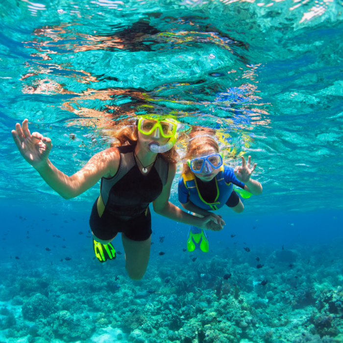 snorkeling ascension bay mexico